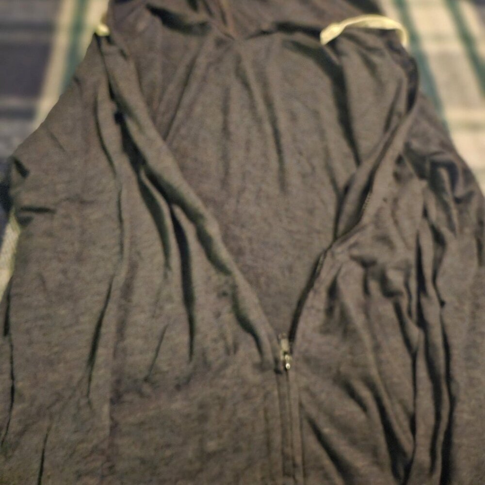 Victoria's Secret LOVE PINK Blue Large Zipper Hoodie Sweater Bundle of (2) w/ Gr - Picture 11 of 12